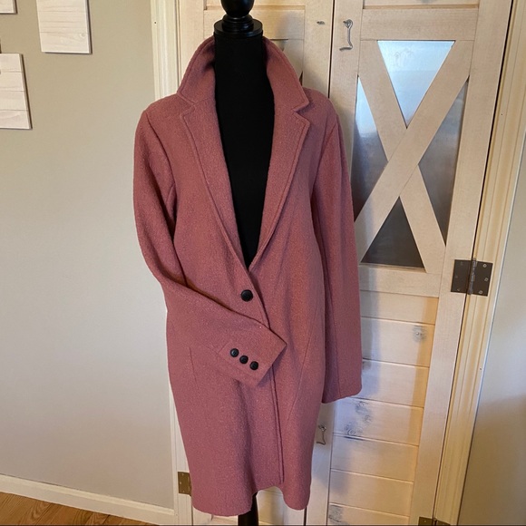 Rachel Zoe Wool Collared Coat - Picture 4 of 11